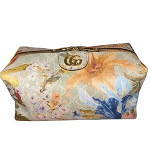 Fashion Lux Floral Cosmetic Bag - Multicolor